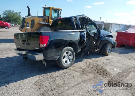 2005 Nissan Titan Se z USA, uszkodzony, nr VIN 1N6BA07A35N577732